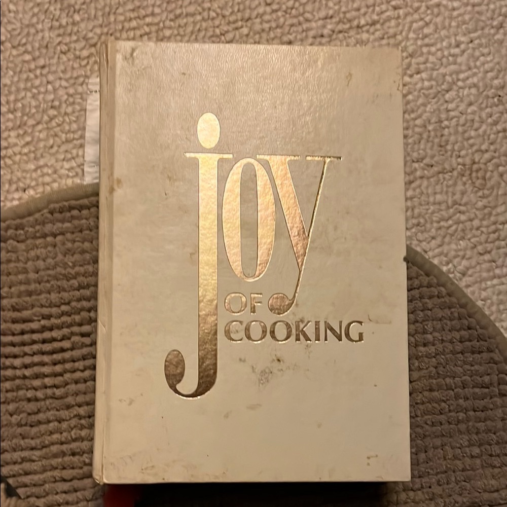 Joy of Cooking Hardcover Book